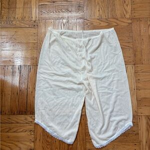 Vintage Lace-Trim Bloomers